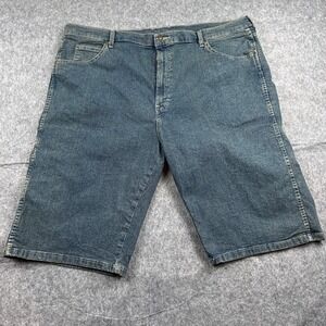 Dickies Men's Size 42 Blue Denim Shorts, Regular Fit, Flex Denim ER306THK